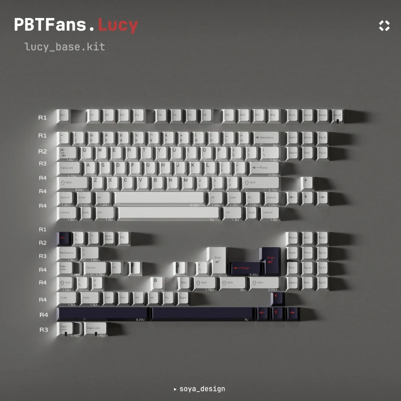 PBTFans Purpurite キーキャップ PBTfans Purpurite – KBDfans® Mechanical Keyboards Store