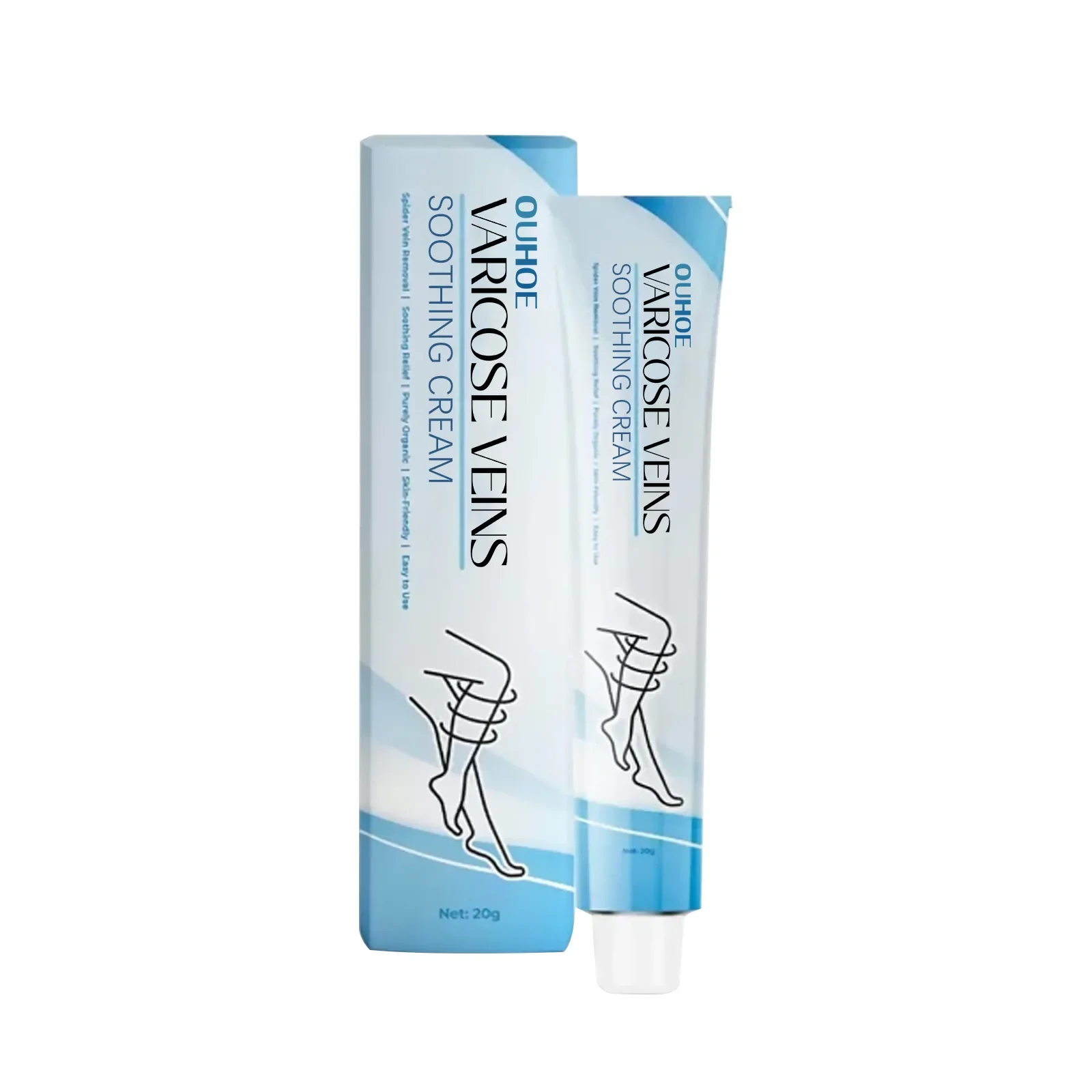 Relieve Vasculitis Cream Phlebitis Worm Spider Legs Vessel Pain Treatment Soothing Reduce Swelling Varicose Vein Relief Ointment 2