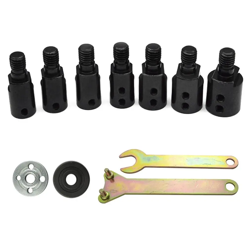 5/6/8/10/12/14mm Coupler Coupling Tools Grinding Polishing Motor Shaft Adapter Connecting Rod Sleeve Saw Blade Adapter