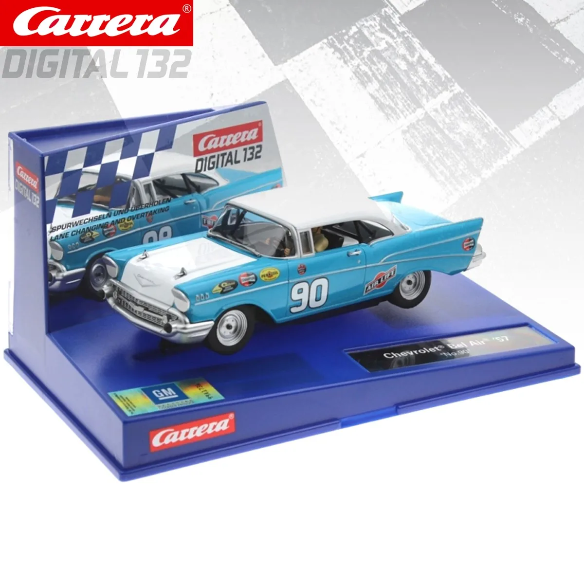 pasionslot - CHEVROLET BEL AIR 1957 CUSTOM STREET RACER - Decoración y S&B de Coches