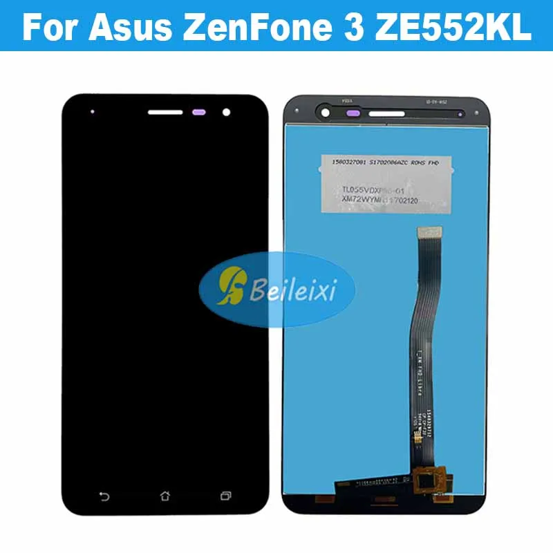 ЖК-дисплей с сенсорным экраном и дигитайзером в сборе для Asus ZenFone 3 ZE552KL Z012DB Z012DC Z012S Z012DE Z012D Z012DA, запасные части