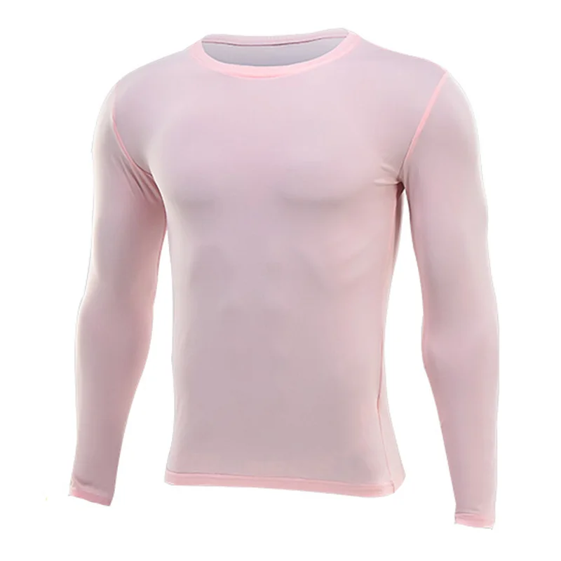 Men Women Kids Compression Running Long Base T Shirt Fitness Sport Basketball Football Gym Bottom Clothes B25