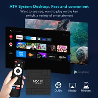 Smart TV Box 4K Mali-G31 MX10 K2 Android 13 Allwinner H313 Wi-Fi 2,4G/5G + BT4.0 Поддержка голосового пульта дистанционного управления Fire TV Box — изображение 4