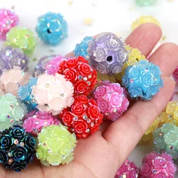Camellia Flower Red Beads for DIY Jewelry and Accessories (Assorted Varieties)