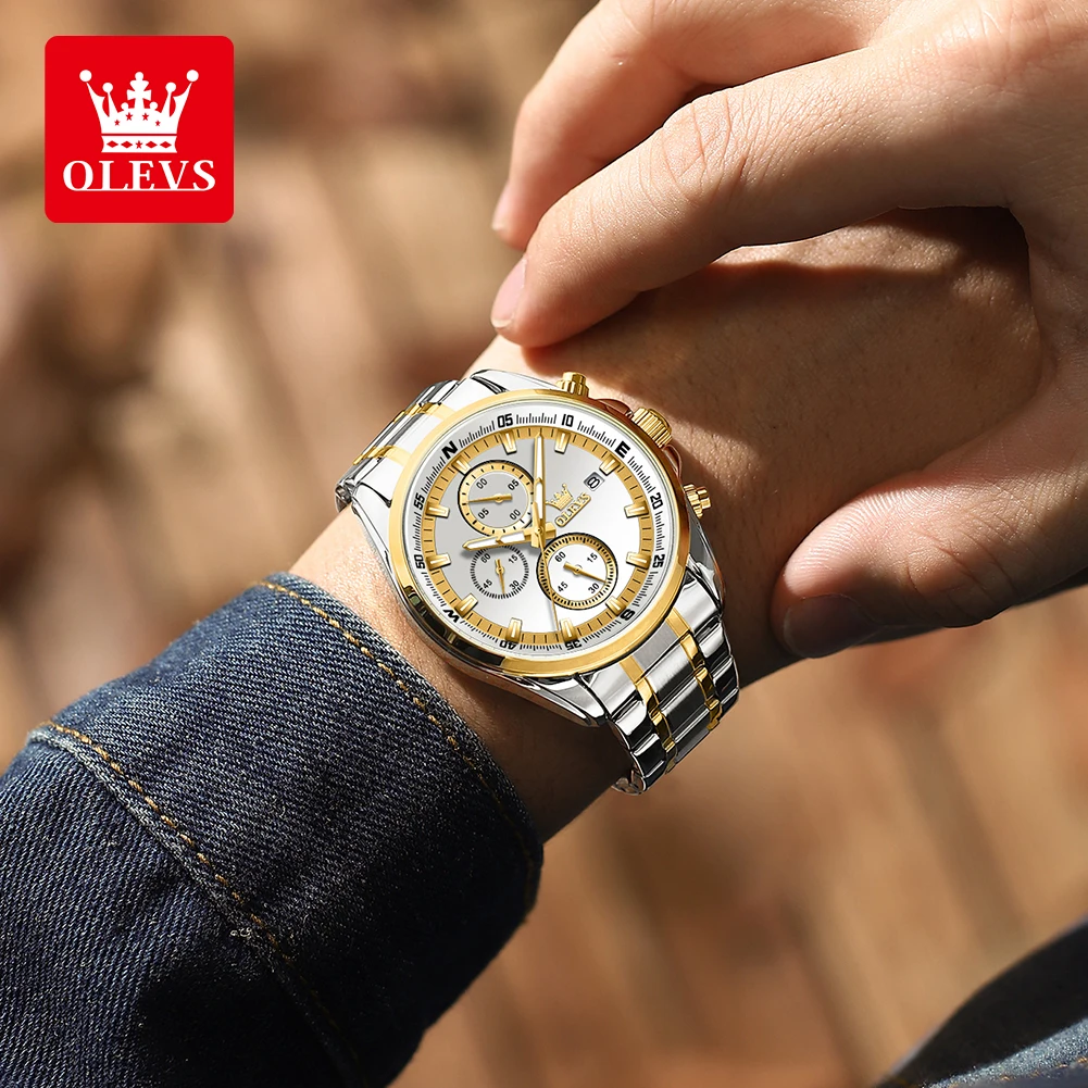 OLEVS TY713 ساعات رجالية حصرية من أفضل العلامات ال...