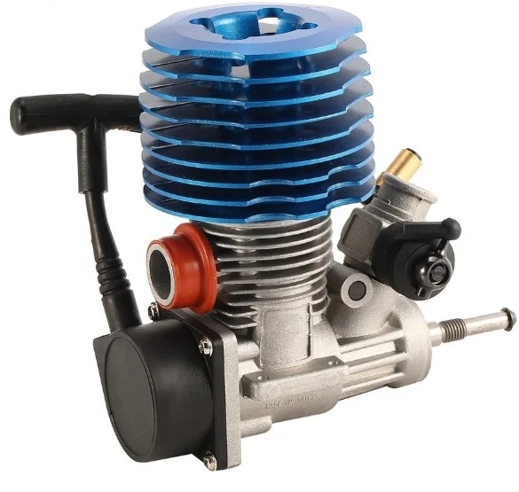 Factory Sh28 Rc Car 1: 8 Buggy Truggy Nitro Engine Sh 28 Cxp Engine M28-P3 4.57Cc 3.8Hp 33000 Rpm Scarico Laterale Pull Starter Part