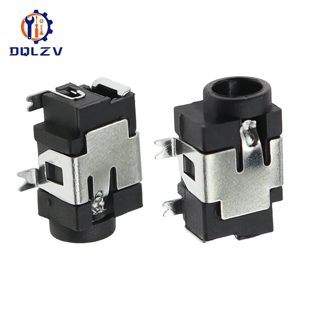 DC-031A 3.5*1.3MM 전원 어댑터 암 커넥터 DC-031 DC031A 4핀 SMD SMT 전원 잭 소켓 3.5×1.3mm