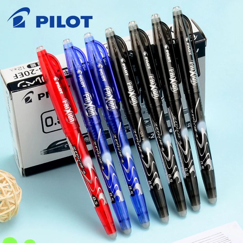 Pilot Frixion-Bolígrafo de Gel de colores borrable, bolígrafos de tinta  para escritura, papelería de oficina, 0,5mm, LFB-20EF, accesorios escolares  - AliExpress
