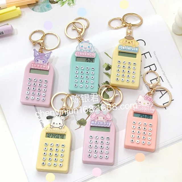 Chaveiro Mini Calculadora + Joguinho Cinnamoroll Sanrio - Choily