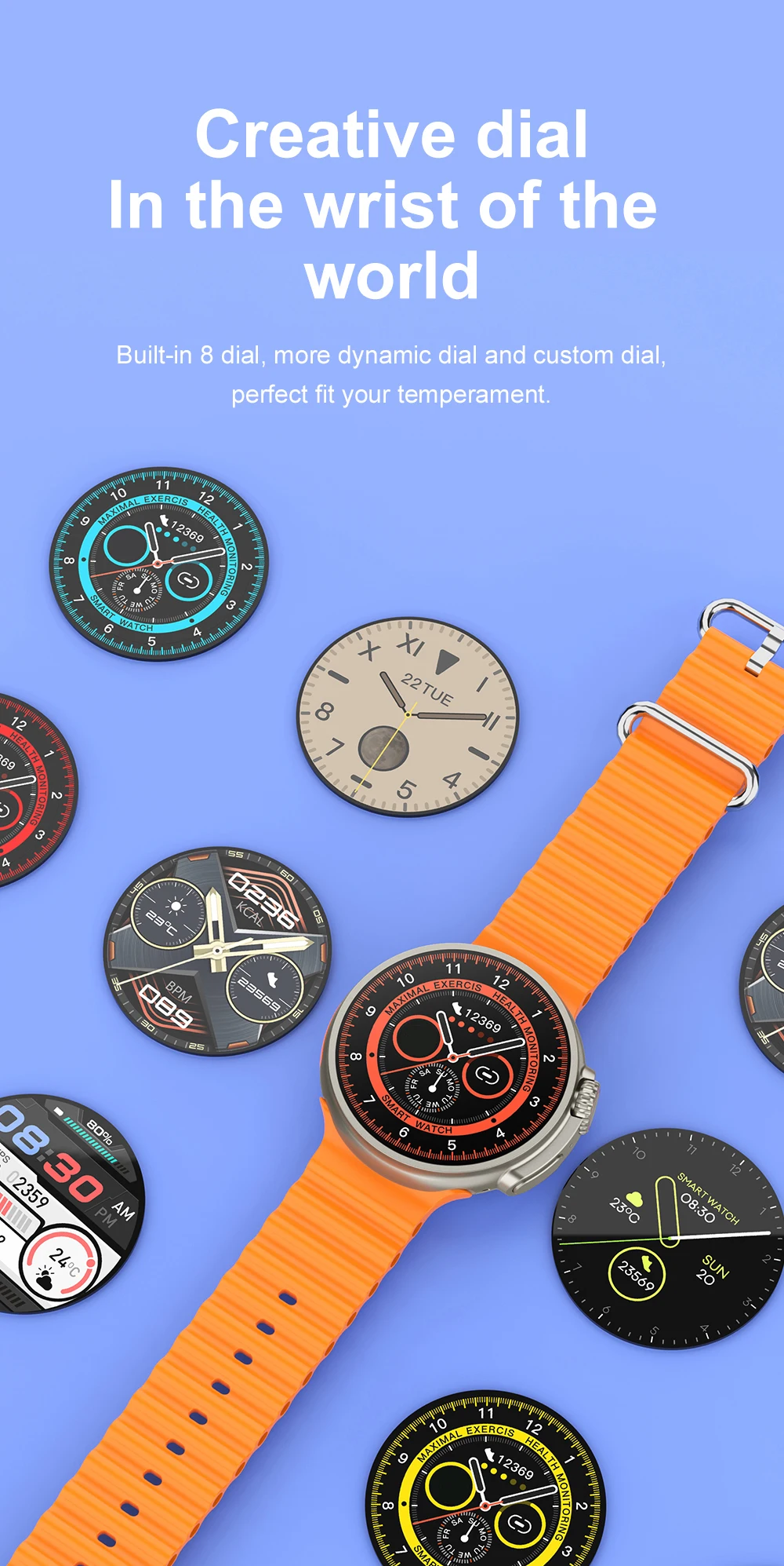 K9 Ultra Pro Smart Watch 1.39inch Round Screen High Refresh Frequency