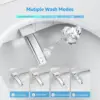Smart Toilet with Bidet Built in  Auto Open & Close Foot Sensing Bidet Toilet Combo with Auto Flush Remote Control Warm Water 3