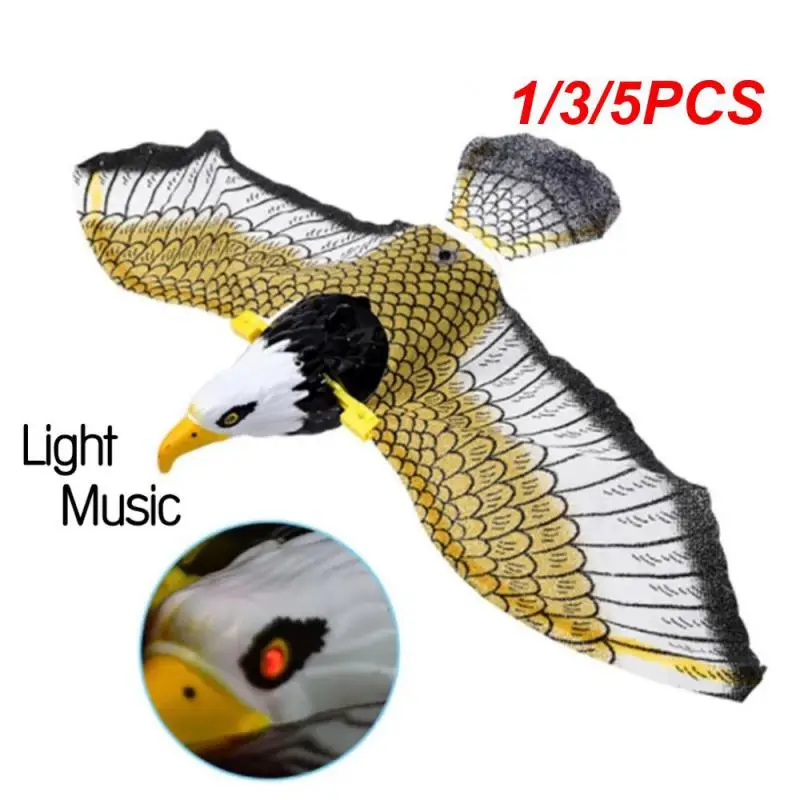 

1/3/5PCS Bird Repellent Hanging Eagle Flying Owl Repellent Scarer Decoy Protection Repellent Pest Control Scarecrow Garden Yard