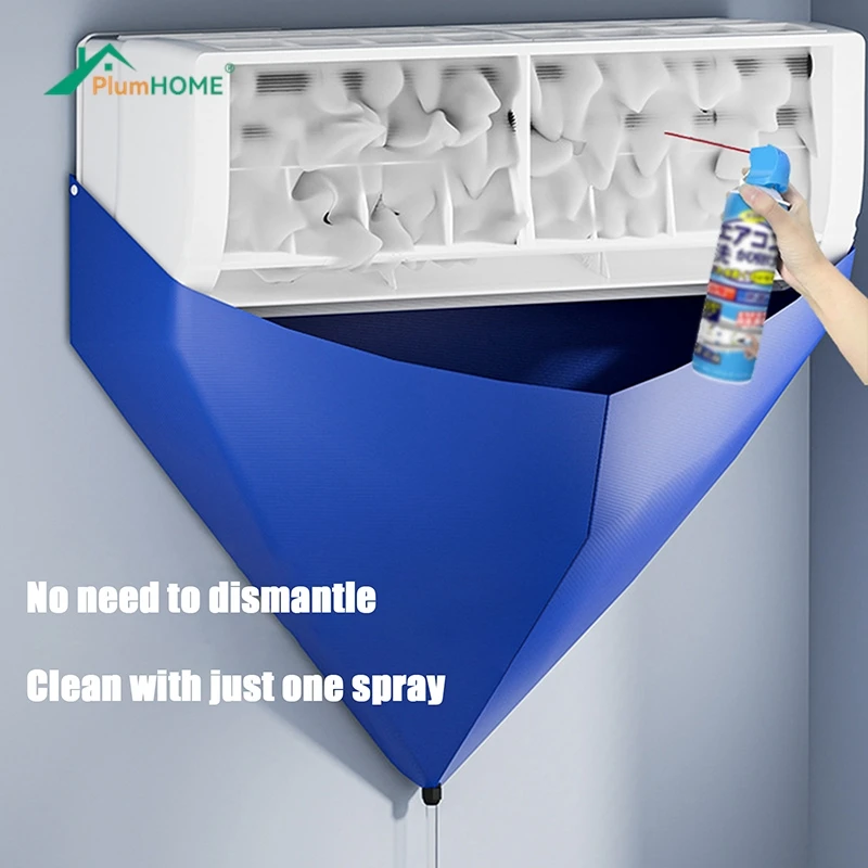 Plastik Terpal Cuci AC Air Conditioner Cleaning Cover Waterproof | Lazada Indonesia - View #8