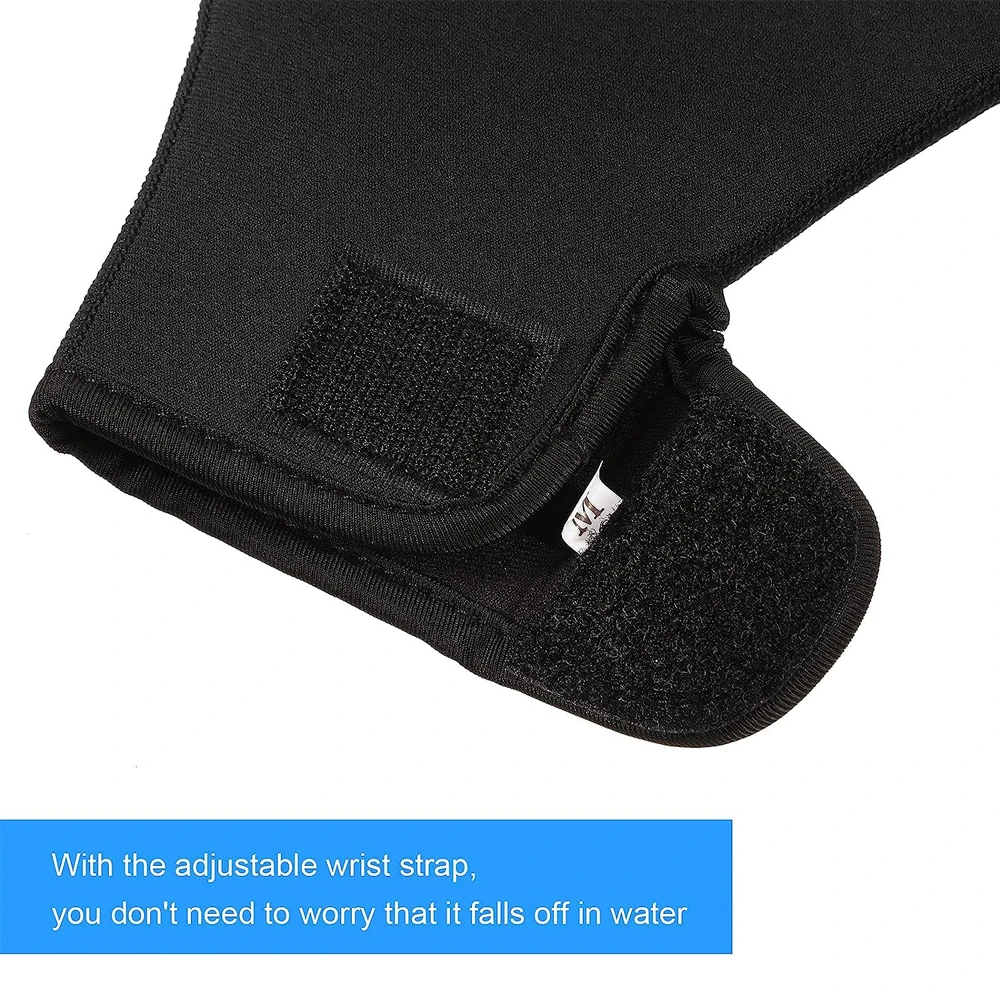 1Pair Aqua Gloves Webbed Paddle Swim Gloves Fitness Water Aerobics & Swimming Resistance Training Gloves for Men Women Children