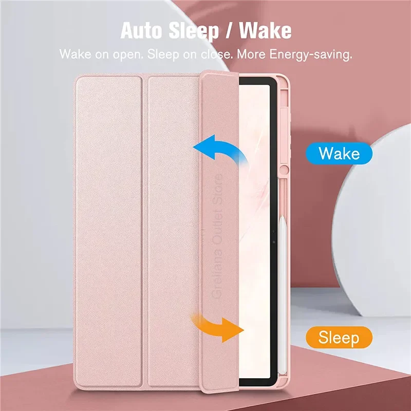 Premium Tablet Case with Pencil Holder - Enhanced Protection