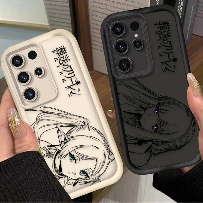 Anime Frieren Cute Girl Phone Case – Stylish Protective Cover