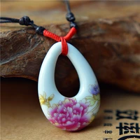Colliers et pendentifs en céramique pour femmes, bijoux à la mode, vente en gros, livraison directe, #1119 2