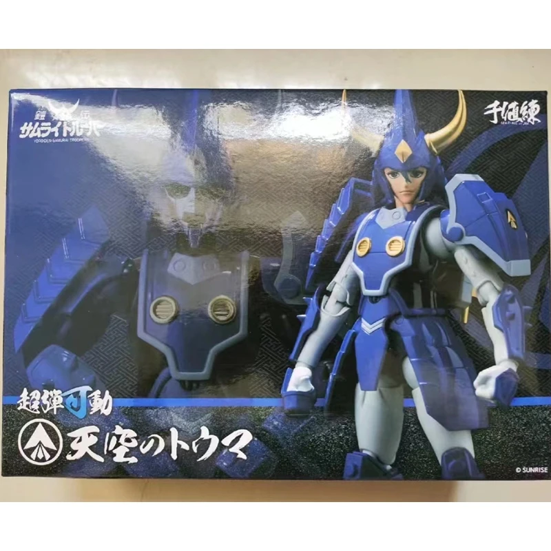 

In Stock Genuine Sentinel YoroiDen Samurai Troopers Ronin Warriors Toma of the Heavens 16cm Collectible Model Action Figure Toy