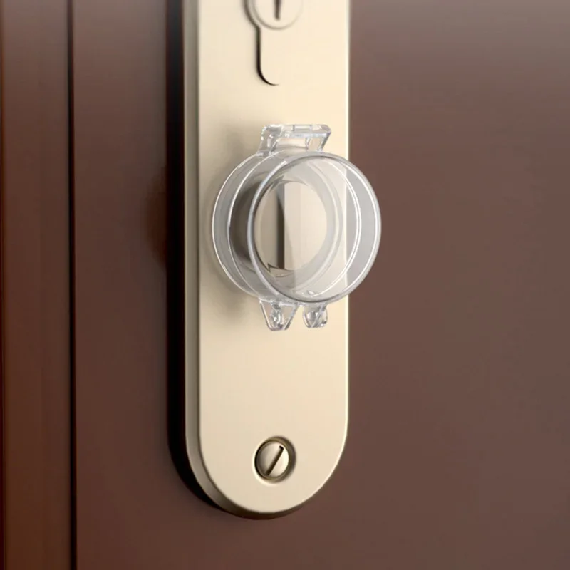 Baby Safety Protection Door Lock Cover Home Bedroom Door Switch Anti-Locking Lid 1/3/5Pcs child lock door lock safety lock