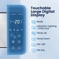 Портативная кухонная техника 28L 25L 21L, холодильник для кемпинга, автомобильный холодильник, электрический компрессор, охладитель ЕС 220-240 В, США 110 В — изображение 4