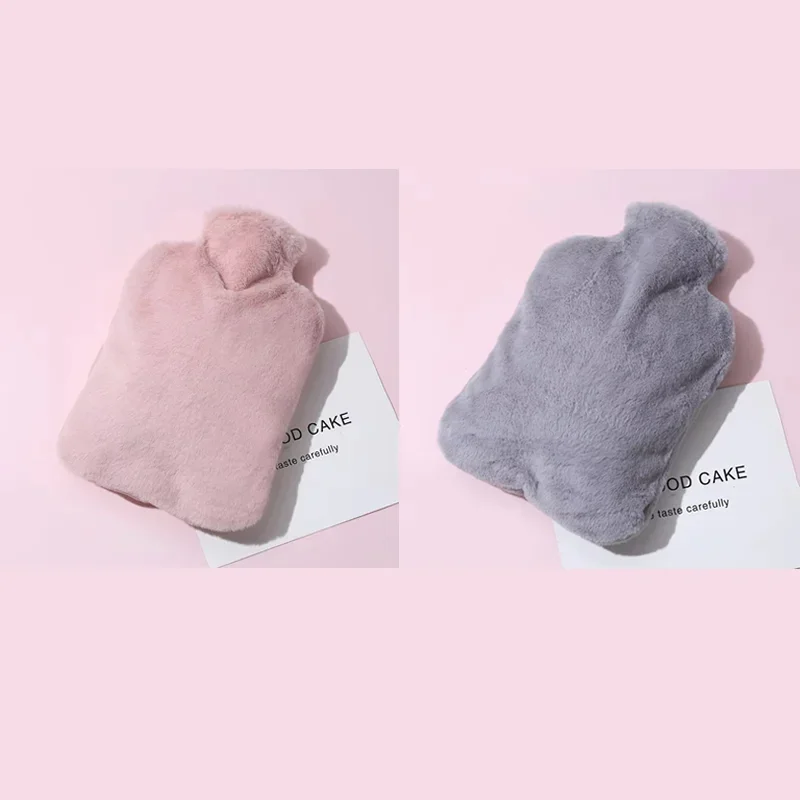 Cozy Plush Winter Hot Water Bottle - Explosion-Proof & Heat-Resistant
