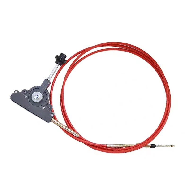 

For Komatsu PC200 Modified Manual Throttle Cable Controller Hand-pulled Throttle Line Fuel Control Line Excavator Parts