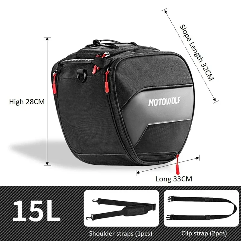 New Scooter Tunnel Bag Waterproof Navigation Tank Bag Tool Bag For