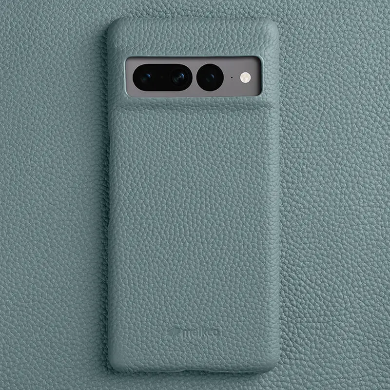 Melkco Premium Handmade Real Leather Phone Cover - Half-Wrapped Cowhide Design