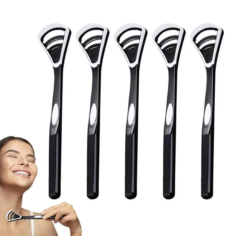

Tongue Coating Brush Care Tongue Coating Cleaner 5PCS Portable Tongue Coating Cleaner Remove Odor To Keep Clean Fresh Breath