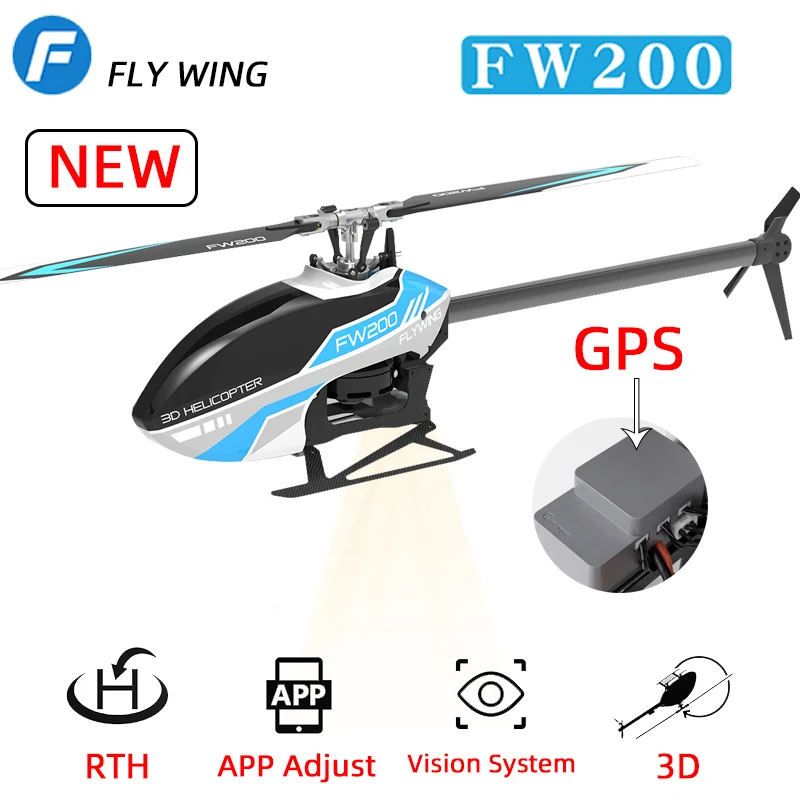 Новое поступление FlyWing FW200 H1 V2 Контроллер полета 3D Летающий из углеродного