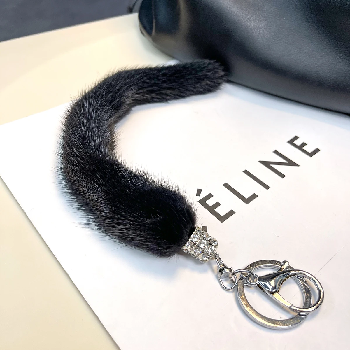 CELINE ♦︎ Vintage ♦︎ unisex Key ring Celine Unisex Keyring Bag