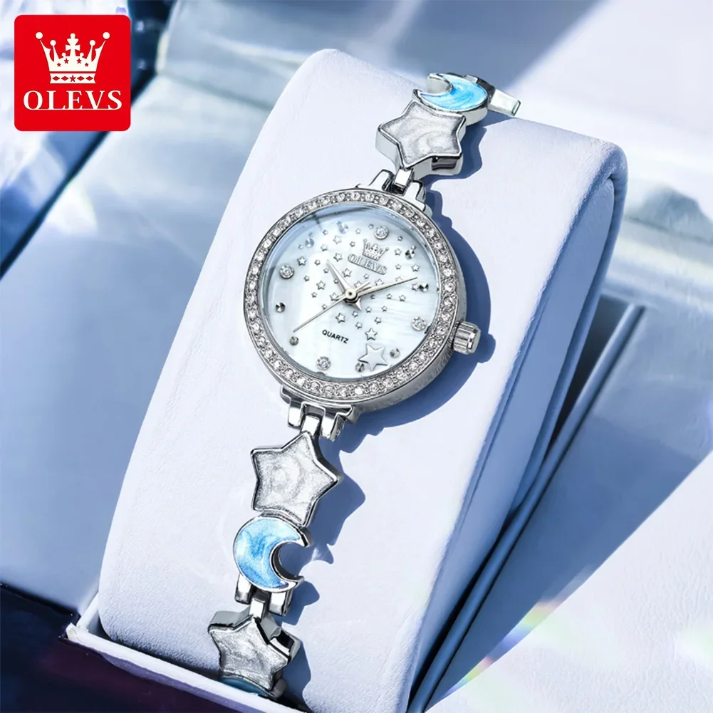 Dameshorloge 30M Waterdicht Quartz Horloge Roestvrijstalen Armband Luxe Dames Handklok Nieuw Reloj Mujer_voghion.com