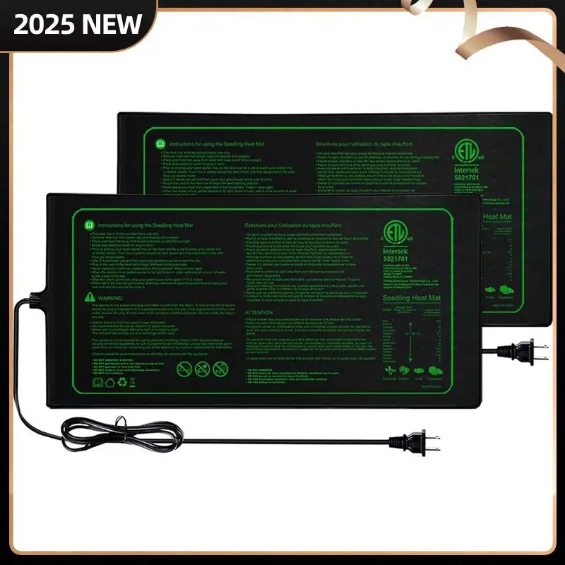 Heating Mat Warm Hydroponic Heating Mat Forseed Starting,Indoor Gardening,Waterproof Plant US Plug