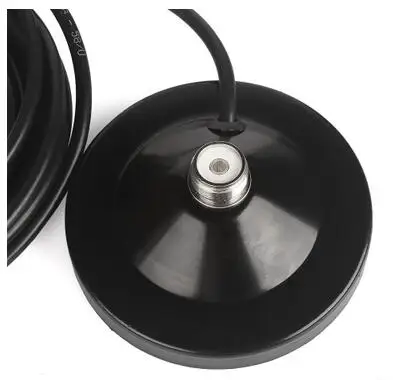 car mobile radio roof uhf male whip magnet mount base  antenna with 3m cable PL259