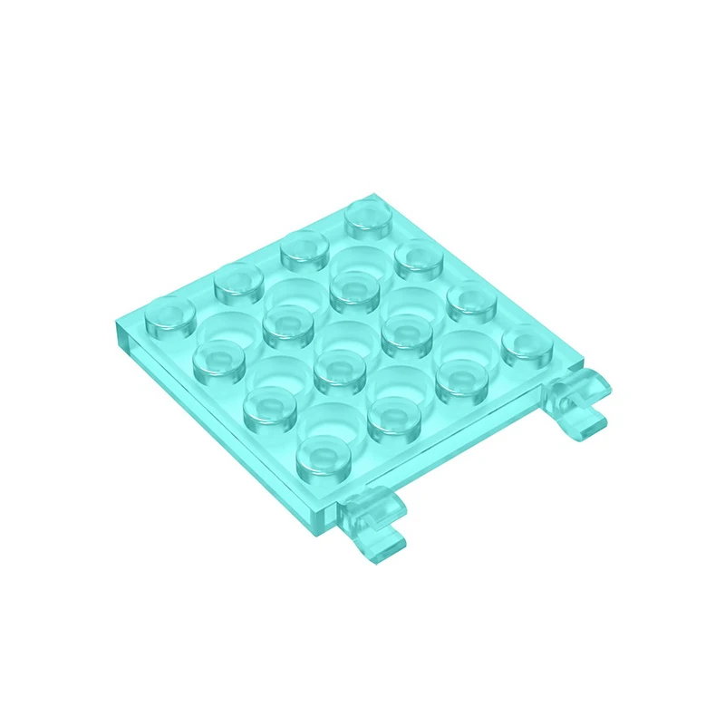 Gobricks GDS-758 PLATE 4X4 W/VERTICAL HOLDER compatible with lego