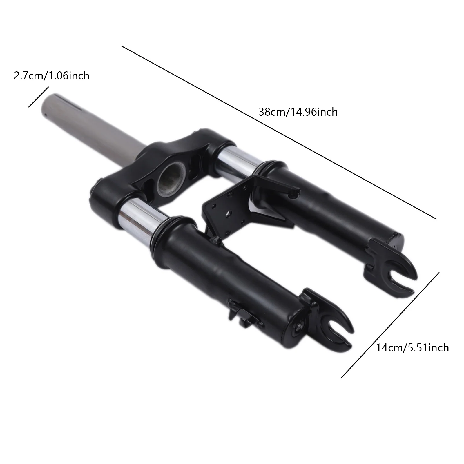 Suspension Forks, For M365, 1S, Pro, Pro2, Mi3 Scooter Forks, Scooter Front Fork with Foot Support + Fenders