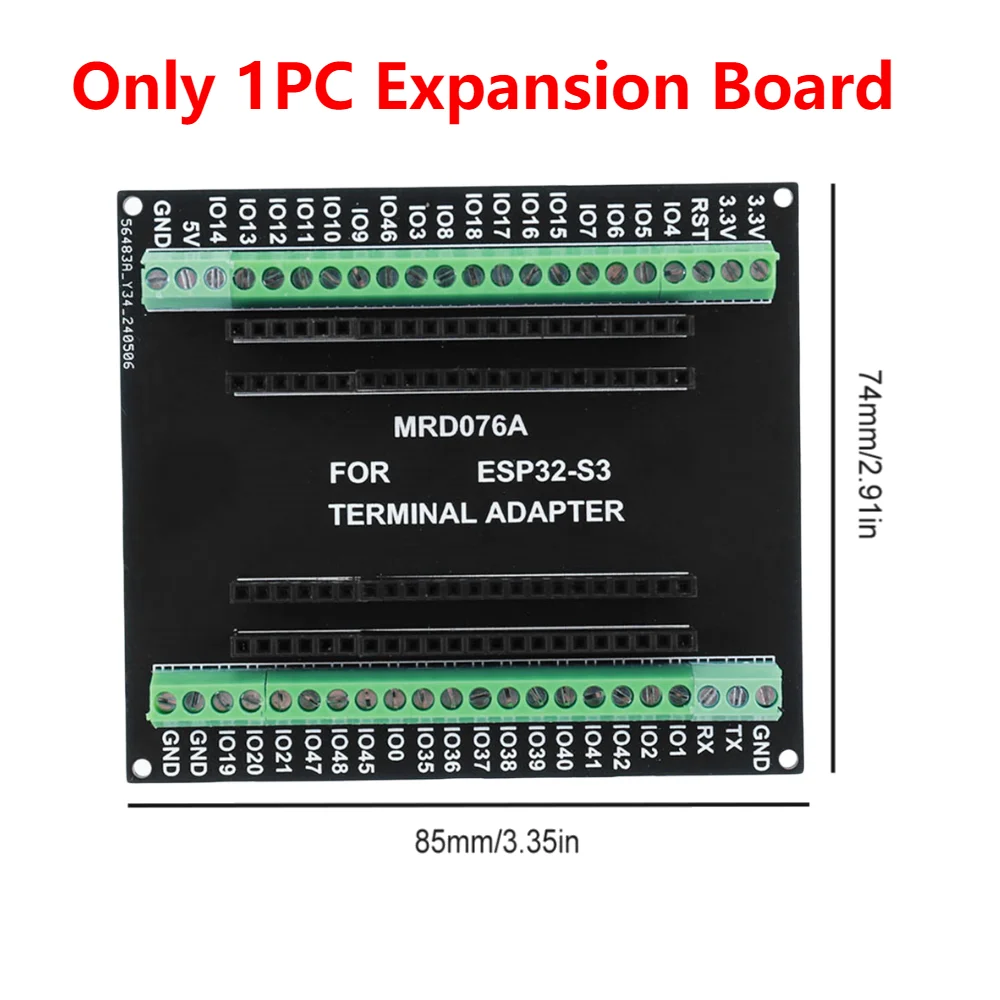 ตัวเลือกสินค้า บอร์ดพัฒนา ESP32-S3 สำหรับโปรเจกต์ IoT