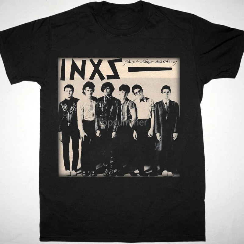 

New Inxs Band Basic Gift For Fan Black All Size Unisex T-Shirt S2813