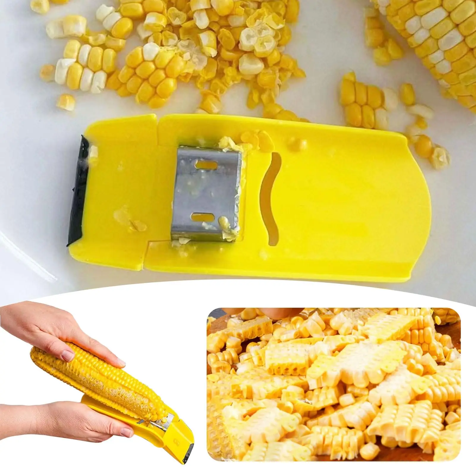 Fast Corn Cob Separator, Corn Peeler from on the Cob, Cob Stripper, Fast Seperater & Peeler, (1 PCS)