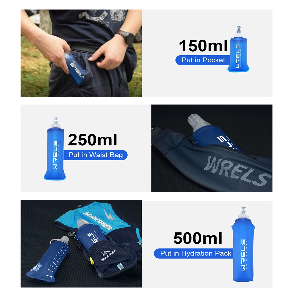 Foldable Soft Water Bottle 4