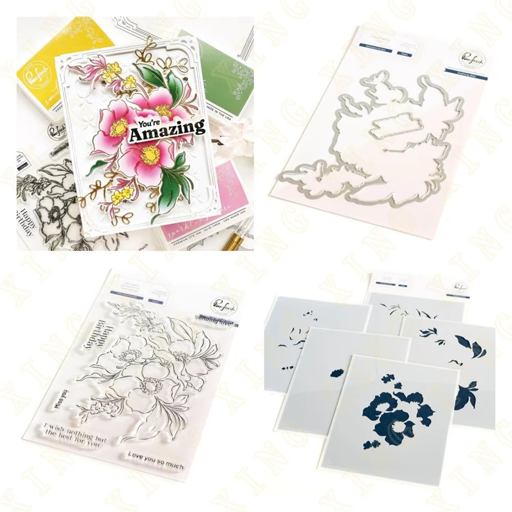 

Nothing but the Best Metal Cutting Dies and Stamps Stencil for Scrapbooking Album Decoration Craft for DIY Greeting Card Making
