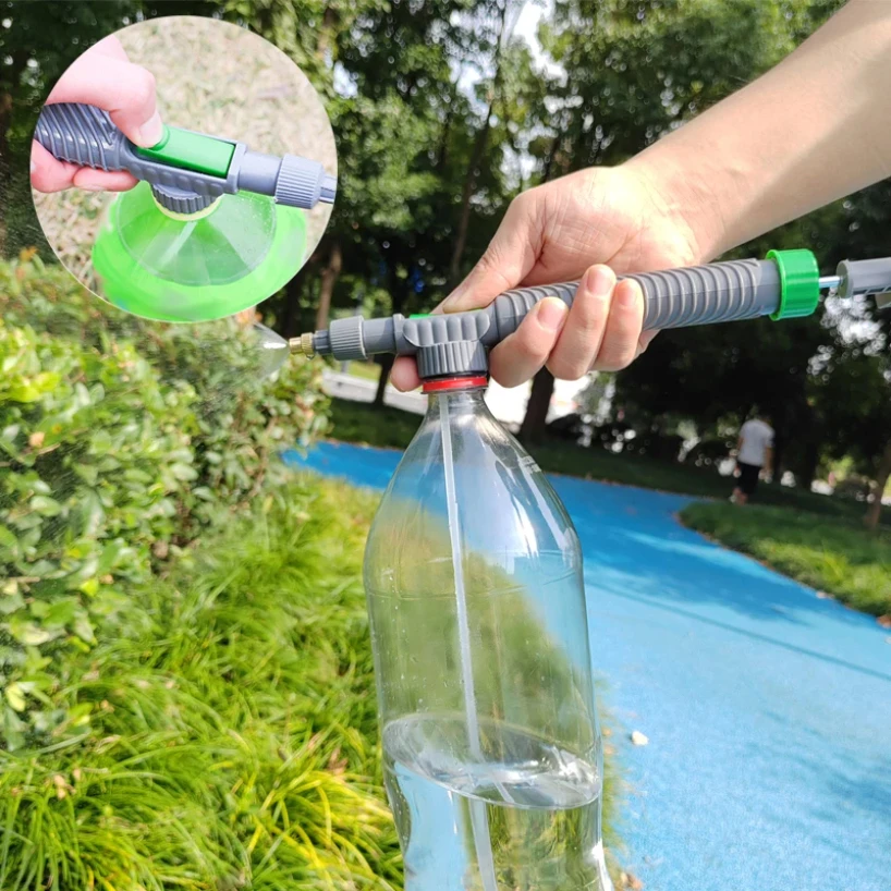 Garden Watering Artifact Beverage Bottle Sprayer Cola Spray Head Universal Reciprocating Pull-out Disinfection Watering Vegetabl 5