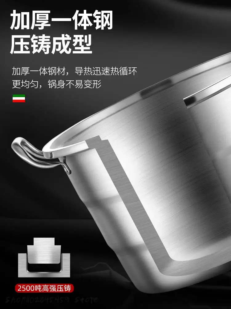 55cm commercial Stainless steel steamer 3 layers steam pot cooker Large  capacity electric cooking pot steamer