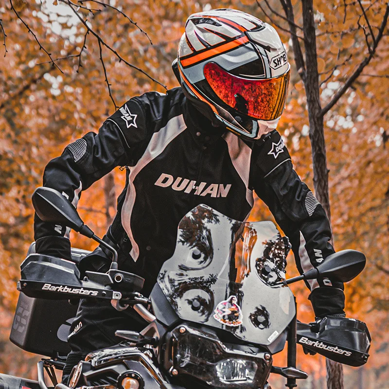 

Motorcycle Cycling Suit Men's and Women's Four Season Racing Motorcycle Knight Suit Anti Drop Motorcycle Clothes Autumn Winter