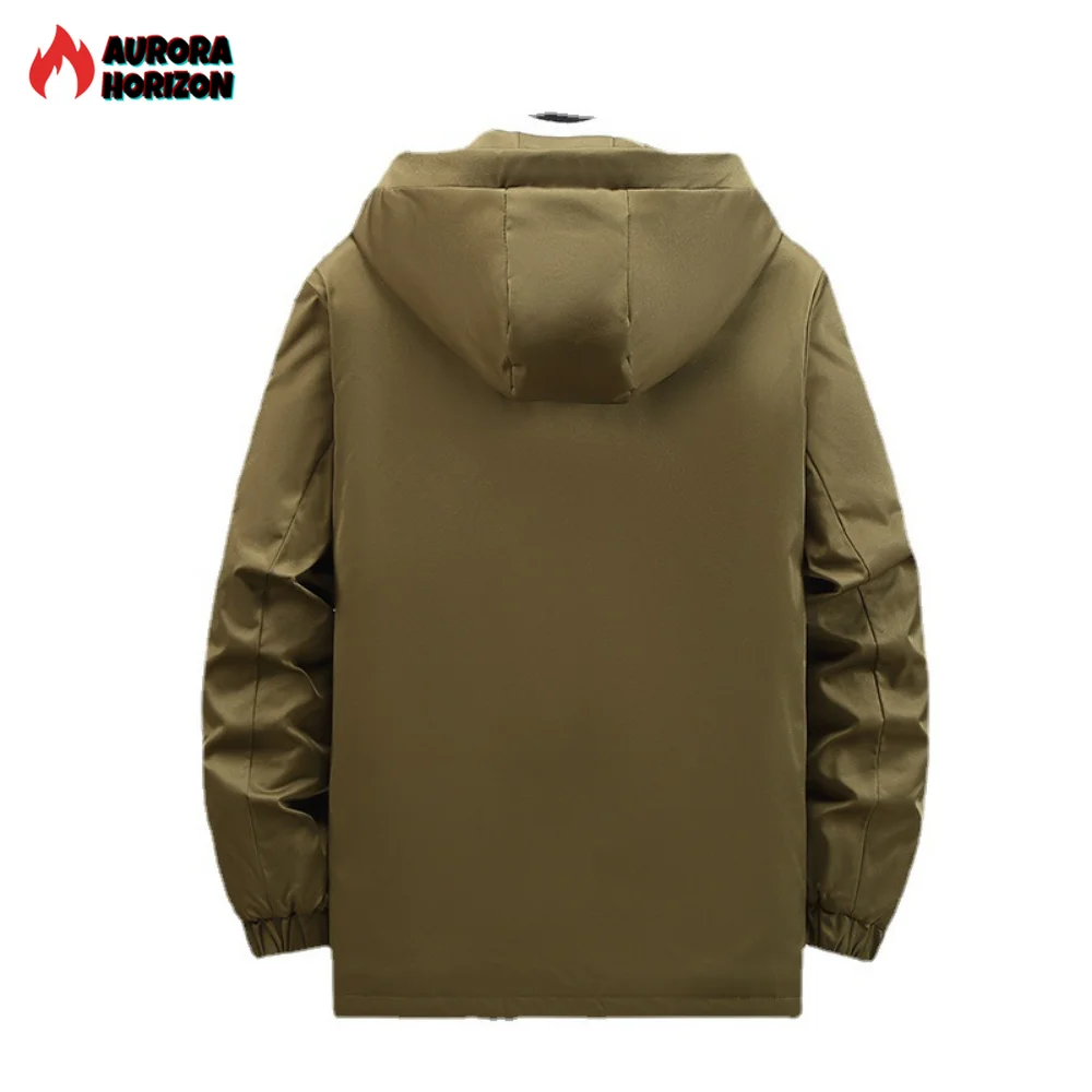 ZOZO Men's Winter Casual Clothes Tide Big Yards Jacket Thickened Winter Men 160kg Big Size 9XL 10XL Parkas Cotton-padded Clothes