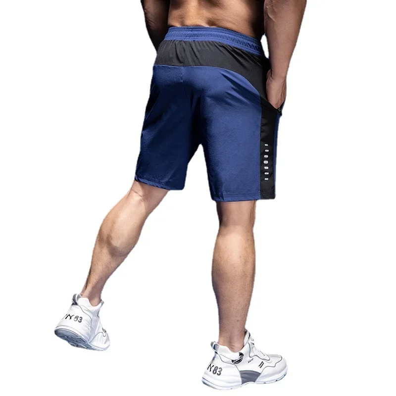 Sports Shorts Mens Running Quick-drying Breathable Fitness Workout Training Bodybuilding