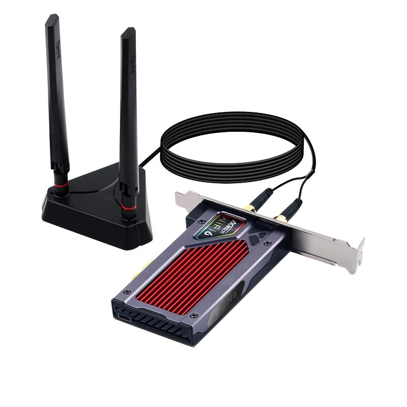 Ax3000rgb Wifi 6 Pcie Wifi Card Pc Gaming Desktop For Bluetooth 5.2