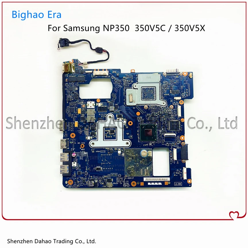 para Samsung Np350 350v5c Np350v5x Laptop Motherboard com Hm76 Hd7670m 1gb 2gb Gpu Ba5903397a Ba59-03553a 03393a Qcla4 La8861p - Imagem 2