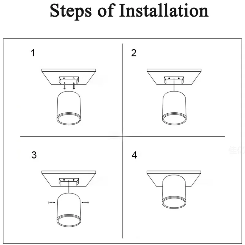 Dimmable Surface Mounted Ceiling Downlight 5W-24W AC85-265V COB Led Spot Light