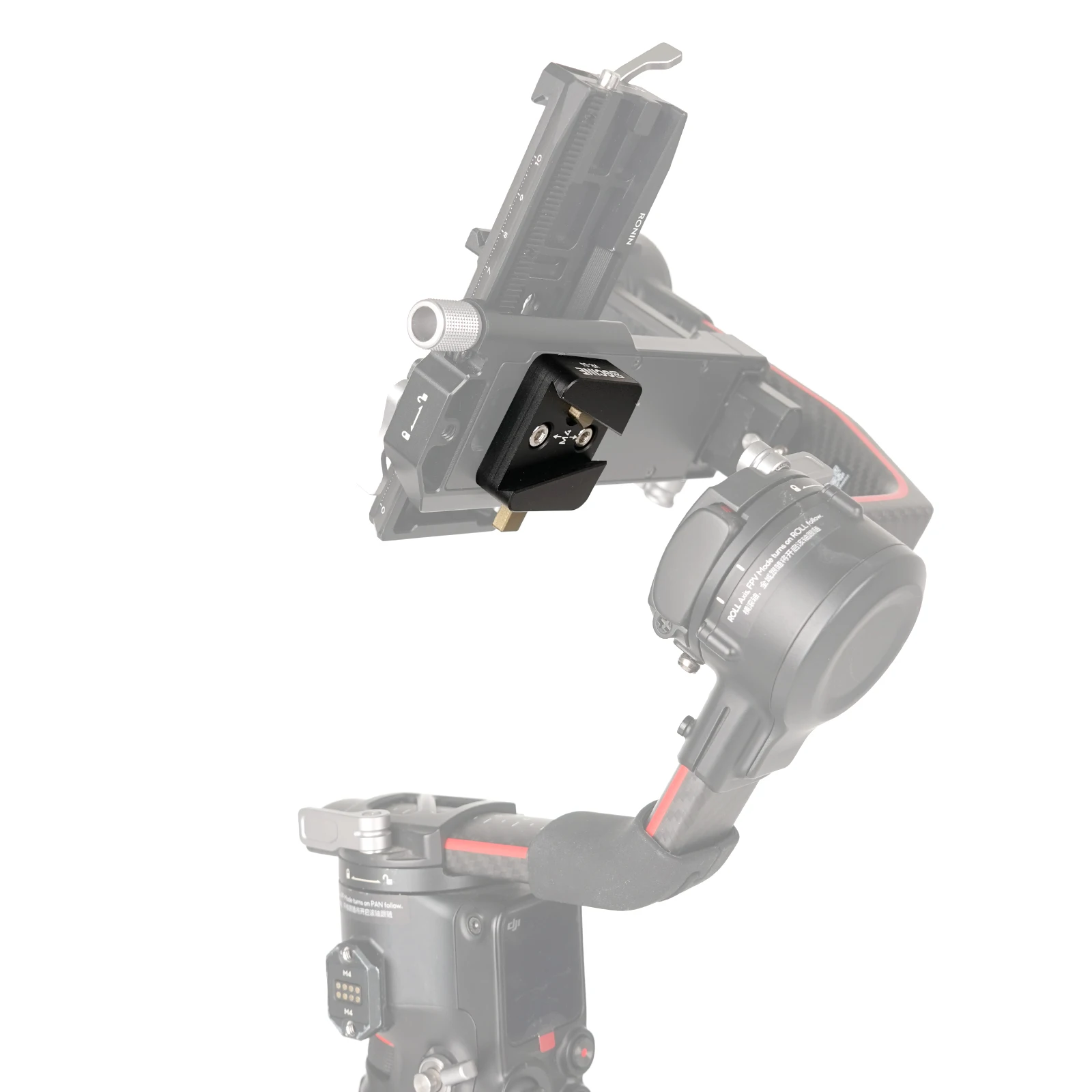 Support batterie V-Mount pour DJI RS 3/RS2/RSC2 - Adaptateur fixation
